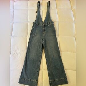 Free People Denim Jumpsuit